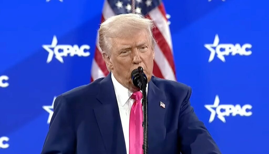 Trump at CPAC on Labor Secretary nominee: “…slightly left of center…”